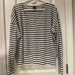 Striped Linen Sweater